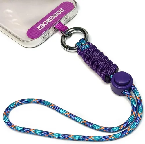 Vista 7 de Correa de muñeca para teléfono celular, pulsera para teléfono celular, cordón de muñeca para cámara, cordón de muñeca corto para llaves, cordón