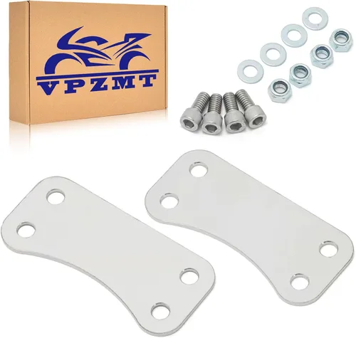 Vista 7 de Soportes ajustables de escape para centrar el escape con bolsas estiradas y extensión de guardabarros para Harley Touring Street Glide/Electra