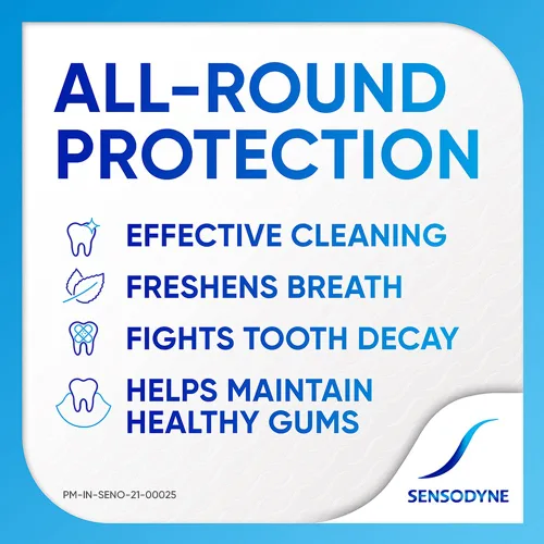 Vista 4 de Sensodyne Pasta de Dientes Sensible Gel Fresco - 2.65 oz