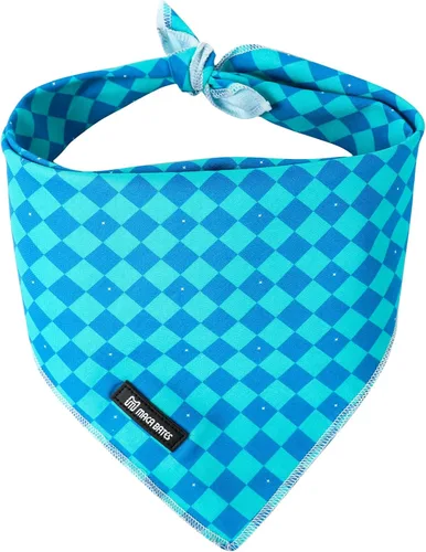Vista 20 de MACA Bates - Pañuelo a cuadros para perro, diseño de cuadrícula, triangular, pañuelo de algodón suave, lindo, ajustable, para cachorros, regalo