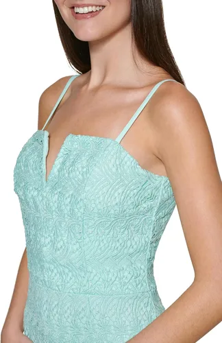 Vista 4 de GUESS Women's Sleeveless Chemical Lace Mini Dress