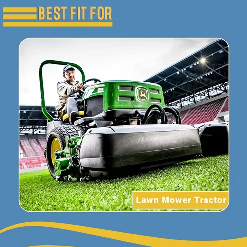 Vista 5 de Dos neumáticos traseros para cortacésped de 23 x 10.50-12 estilo tractor de césped 23 1050 12 4 PR, neumáticos de repuesto compatibles