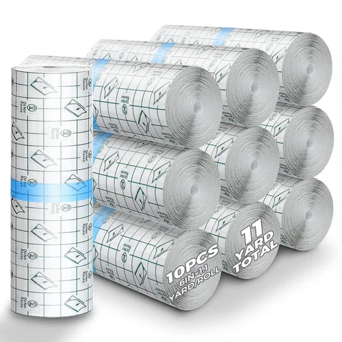Vista 19 de BFONS Vendajes impermeables para cuidado posterior del tatuaje, 2 pulgadas x 16 yardas, cinta para cubrir tatuajes, suministros de tatuaje, vendaje