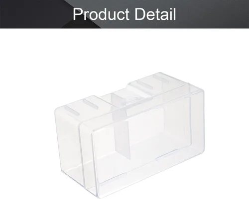 Vista 4 de Fielect 12 x 9V Caja de Almacenamiento de Batería Titular Caja Organizador Transparente