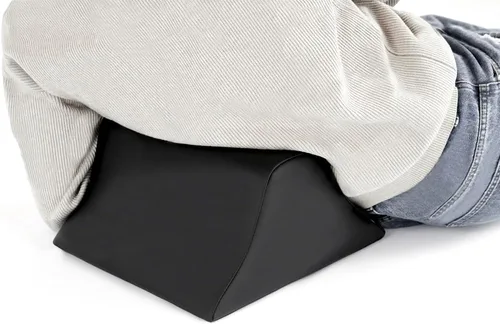 Vista 4 de Mesa de masaje Trapezoidal Posicionamiento Almohada Almohada Cojín (Negro)