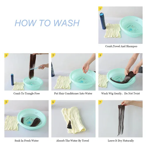 Vista 8 de Extensión de cola de caballo con clip, extensiones de colas de caballo negras, onduladas, de 18 pulgadas, 2.8 onzas, extensión de cabello sintético