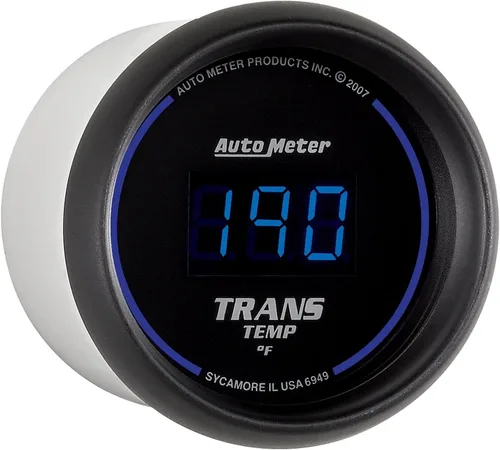 Vista 5 de Auto Meter 6949 Cobalt Digital Transmisión Medidor de Temperatura, 2 1/16