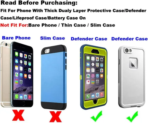 Vista 2 de Funda para iPhone 17 Pro Max 16 Plus, 16 Pro Max, iPhone 15 Plus 15 Pro Max, 14 Plus 14 Pro Max, 13 Pro Max, 12 Pro Max Funda para cinturón
