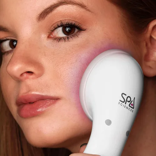 Vista 8 de Spa Sciences CLARO - Sistema de terapia de luz LED azul y rojo clínicamente probado para el acné FDA Cleared-Rechargeable - Tratamiento profesional