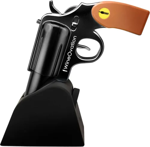 Vista 9 de Abrebotellas de vino eléctrico con forma de pistola Realtree® - Abre tu botella de vino rápidamente con este nuevo sacacorchos, gran regalo