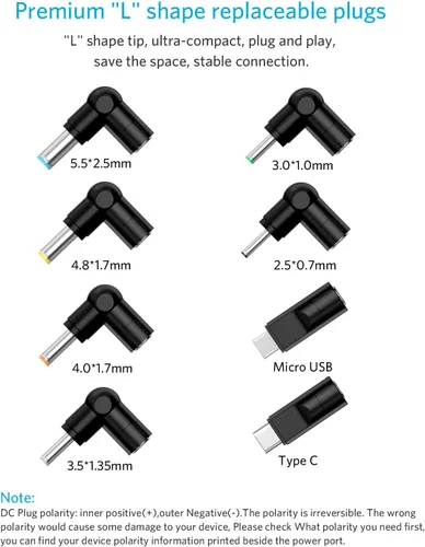 Vista 2 de Belker 12W Universal 3V 4.5V 5V 6V 7.5V 9V 12V AC DC Adapter Power Supply for Household Electronics Router Speaker Smart Phone Tablet CCTV IP Camera