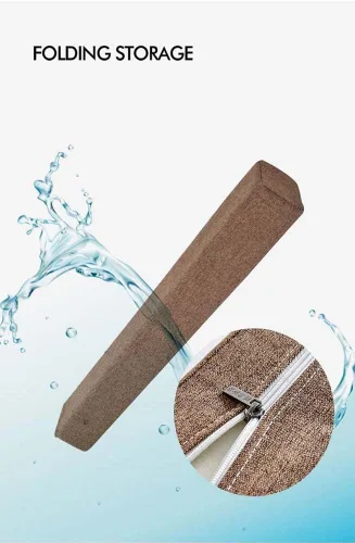 Vista 4 de YURRO Cojín rectangular de espuma viscoelástica suave para colchón de pared, protector de cama, extensor de colchón de cama Queen/King, 3.9 in/5.9