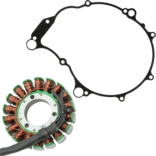 Vista 3 de Caltric Estator y junta compatibles con Yamaha Raptor 660R Yfm660R 2001 2002 2003 2004 2005 ATV Nuevo
