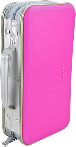 Vista 9 de Cartera para CD y DVD, capacidad de 96 pulgadas, resistente, resistente, almacenamiento de DVD, carcasa dura, soporte para disco de CD, funda