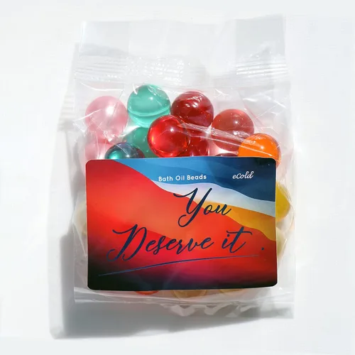 Vista 6 de Cuentas de aceite de baño (perlas), colores mezclados, The Way You Remember Them (paquete de 25)