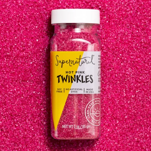 Vista 9 de Supernatural Twinkles - Azúcar de lijado, decoración vegana sin colorantes Transparente
