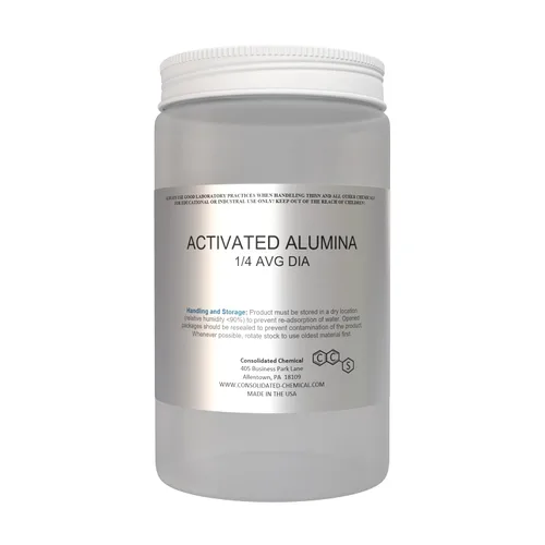 Gránulos desecantes de alúmina activados 1/4 en diámetro medio 17.64 oz