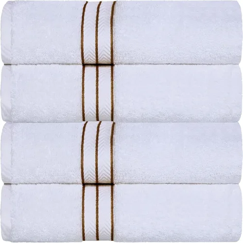 Vista 78 de Superior Juego de toallas de algodón turco ultra afelpadas de 10 piezas, ideal para baño principal, baño de invitados, secado rápido, ducha, spa