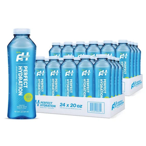 Vista 16 de Perfect Hydration Agua potable alcalina de pH 9.5+, fabricada en los Estados Unidos, botella de 1 litro, caja de 12, 2 cajas