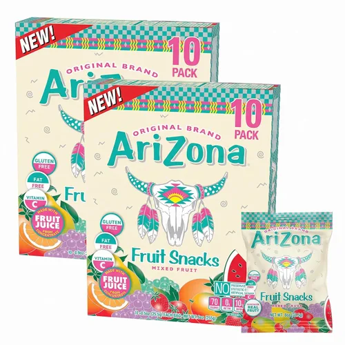 Vista 15 de AriZona Snacks de frutas, frutas mixtas - Bolsas de 5 onzas (paquete de 12)