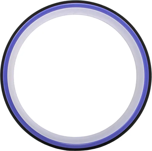 Vista 5 de Fitvids Rueda de yoga para estirar: soporte cómodo para posturas y flexiones hacia atrás, varios