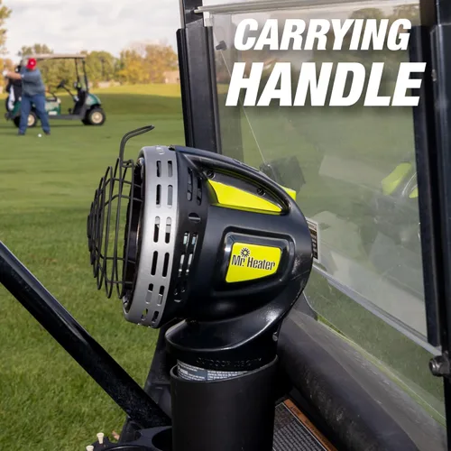 Vista 9 de Calentador de propano radiante de 4,000 BTU para carrito de golf