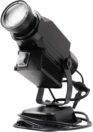 Proyector LED GOBO con logotipo IP65 impermeable con imágenes giratorias, efecto DJ, imagen del proyecto de luz para publicidad de boda de tienda de