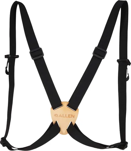 Vista 7 de Allen Company - Arnés de correa ajustable para binoculares de 4 vías, color negro