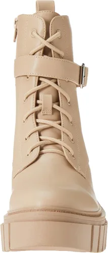 Vista 2 de The Drop Botas de combate con plataforma con cordones Koi para mujer