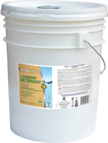 Detergente para ropa de alta eficiencia de lavanda de 5 galones