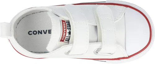 Vista 4 de Converse Chuck Taylor All Star 2v Tenis de cuero bajas para niños