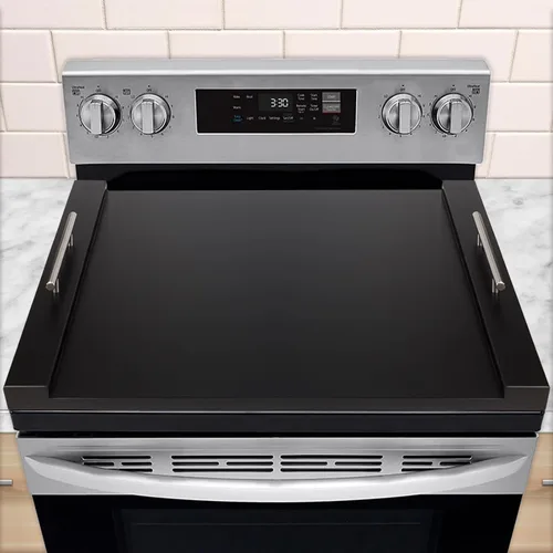 Tabla para Estufa de Fideos de 30"x22" Cubierta de Estufa para Estufas Eléctricas y de Gas, Cubierta de Tope de Estufas de Bambú para Espacio