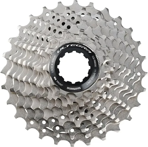Shimano Unisex 305751220 Ultegra Cassette R8000 11V 11 V, Silber, One Size EU