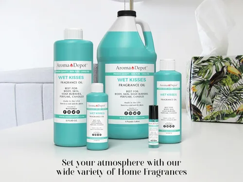 Vista 5 de Aroma Depot Besos Húmedos 2oz Aceite de Fragancia Perfume Aceite para la Piel Perfumado. Proyectos de bricolaje como Velas, Bombas de Baño