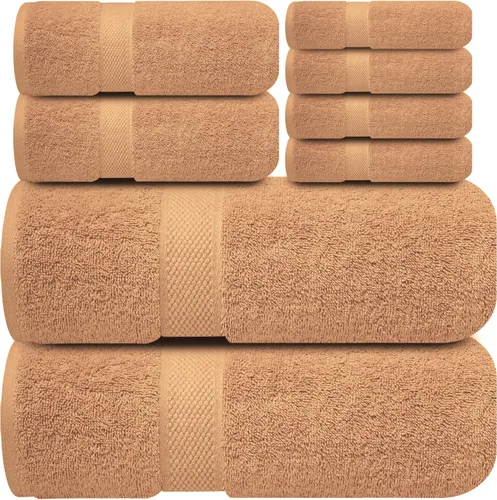 Vista 10 de Infinitee Xclusives Paños de lavado de 100 % algodón de alta calidad para ducha, paquete de 4, 12 x 12 pulgadas, altamente absorbentes, para baño