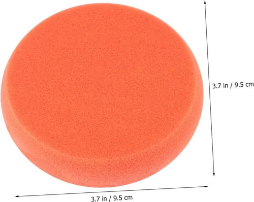 Vista 5 de Almohadilla de pulido para carrocería de automóvil, esponja con asa, herramientas de pulido manual para detalles automáticos para protección