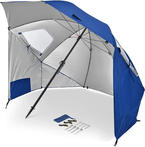 Vista 15 de Sport-Brella Premiere XL UPF 50+ Refugio Paraguas para Protección contra el Sol y la Lluvia