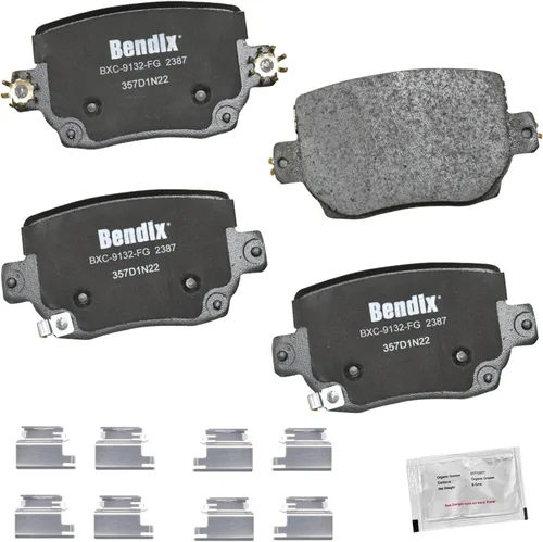 Vista 81 de Pastillas de Freno Traseras Cerámicas Bendix Priority1 CFC1510 para INFINITI QX56 2013-2011, QX80 2024-2014, Nissan Armada 2023-2017