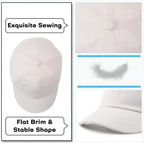 Vista 109 de Peecabe Gorra de béisbol para niños pequeños, unisex, de algodón, ajustable, para bebés, niños, gorra de béisbol para niñas de 1 a 5 años