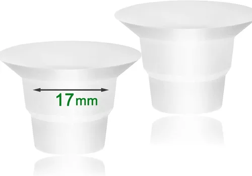 Vista 12 de Insertos de brida de silicona de 15 mm Compatibles con Elvie Stride para Lansinoh para Medela para Spectra para eufy para Momcozy S9 S12 M5 M9
