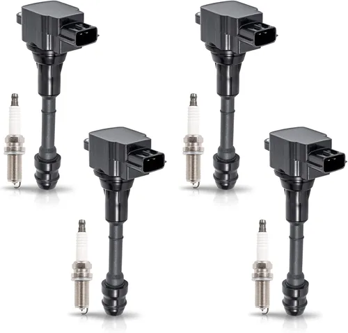 Vista 8 de ENA Juego de 4 bobinas de encendido 2.5 L4 compatibles con Nissan 2002 2003 2004 2005 2006 Altima, 02-08 Sentra XTrail, 2010 2011 2012 2013 Bobinas