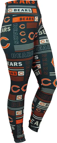 Vista 141 de Zubaz NFL Mallas para mujer de longitud completa de cintura alta básica 1.0