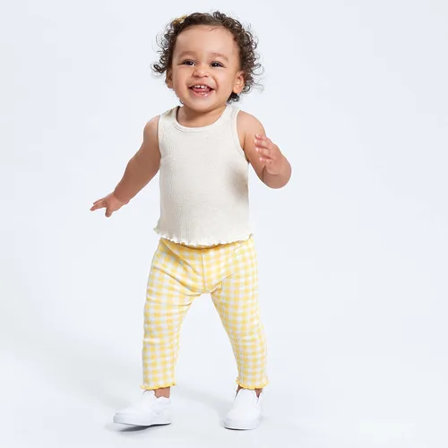 Vista 6 de Gerber Paquete múltiple de leggings prémium para bebés y niñas pequeñas