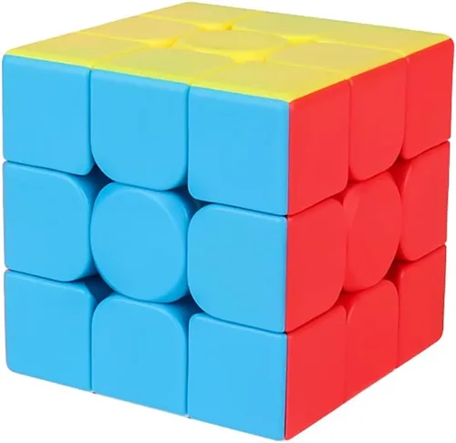 Vista 15 de Willking Moyu Meilong - Cubo de velocidad de 2 x 2, rompecabezas sin calcomanías, cubo mágico de 2 x 2 x 2