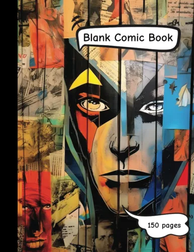 Epic Panels A Blank Sketchbook for American Comic Artists - 150 Pages of Creative Freedom 8.5x11inch Design Your Own Superhero Adventures With