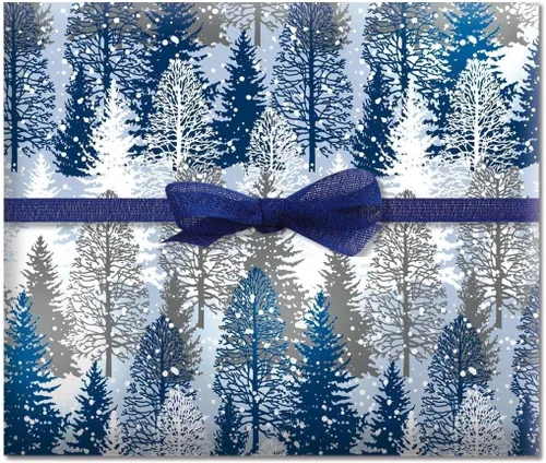 Vista 9 de Birch rollo gigante de papel de regalo – 72 sq ft.