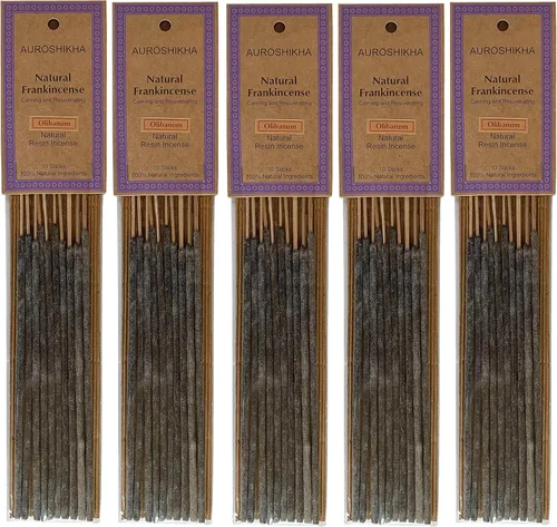 Vista 7 de Aursohikha - Varillas de incienso de resina natural, 2 varillas cada una (total de 14 varillas)