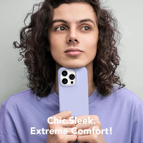 Vista 853 de GONEZ Funda magnética para iPhone 14, compatible con Magsafe, con protector de pantalla + protector de cámara, forro de microfibra antiarañazos