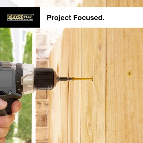 Vista 10 de Deck Plus 48408 Tornillos para madera #10 x 3-1/2", verde, caja de 5 libras (paquete de 2)