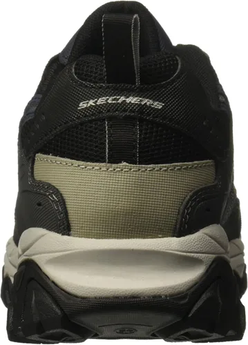 Vista 3 de Skechers Afterburn - Tenis deportivos de entrenamiento con espuma viscoelástica para hombre Strike On